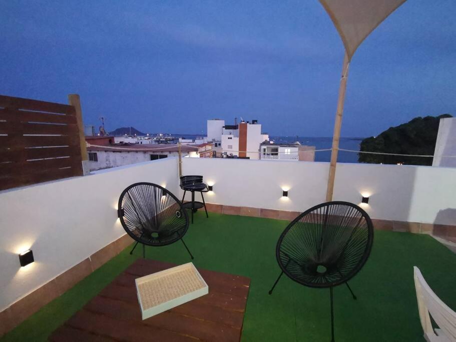 Apartamento Con Vistas Al Mar En El Centro De Corralejo Eksteriør billede